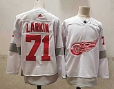 Detroit Red Wings 71 Dylan Larkin White Adidas 2020-21 Alternate Player Jersey,baseball caps,new era cap wholesale,wholesale hats